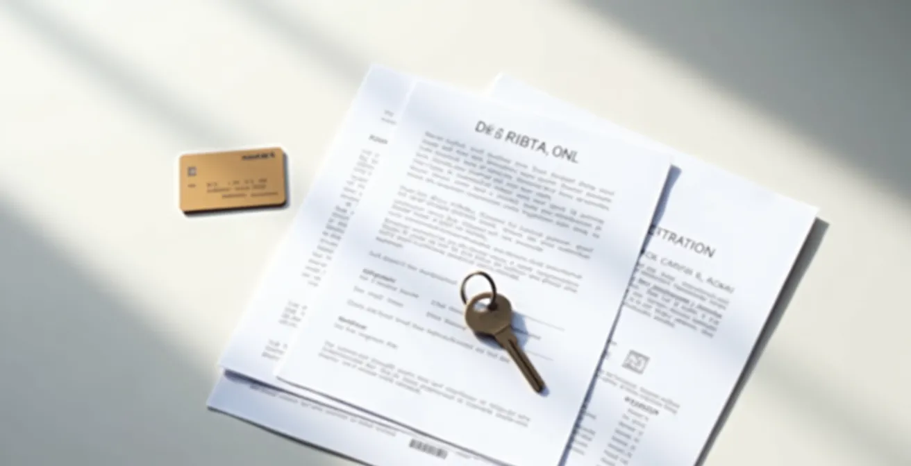 Vue d'ensemble des documents nécessaires pour la reproduction d'une clé sécurisée