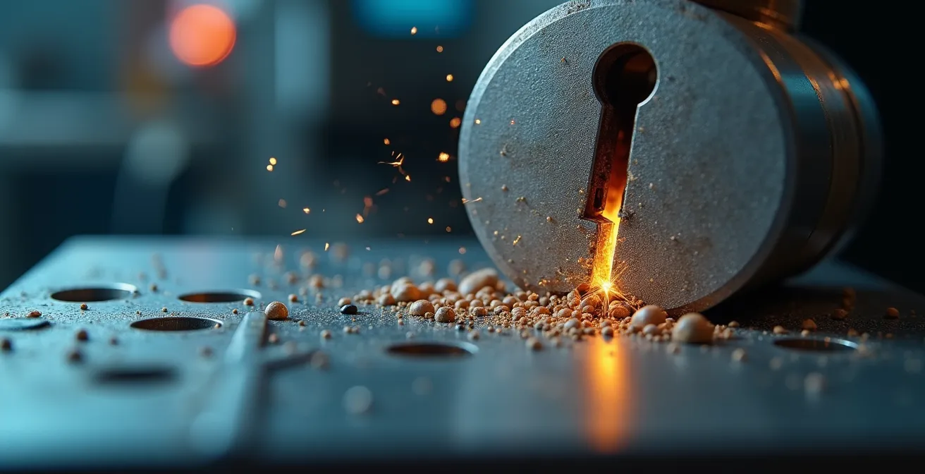 Test de résistance d'une serrure A2P en conditions de laboratoire